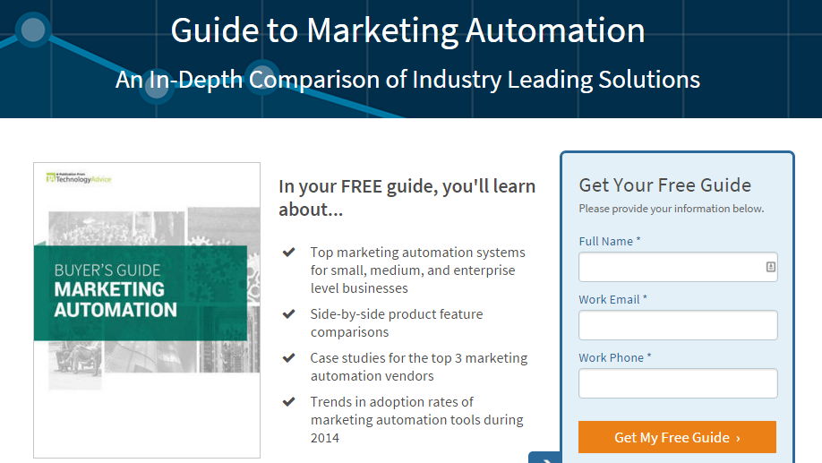 marketing automation guide web form