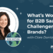 Clare Dorrian of SugarCRM talks about marketing a SaaS challenger brand on B2B Nation.
